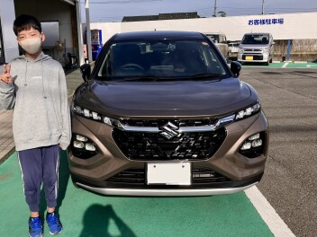 フロンクス　納車させて頂きました！